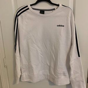 Adidas White Sweatshirt